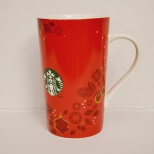 Starbucks Holiday Ceramic Tall Mug (2013)